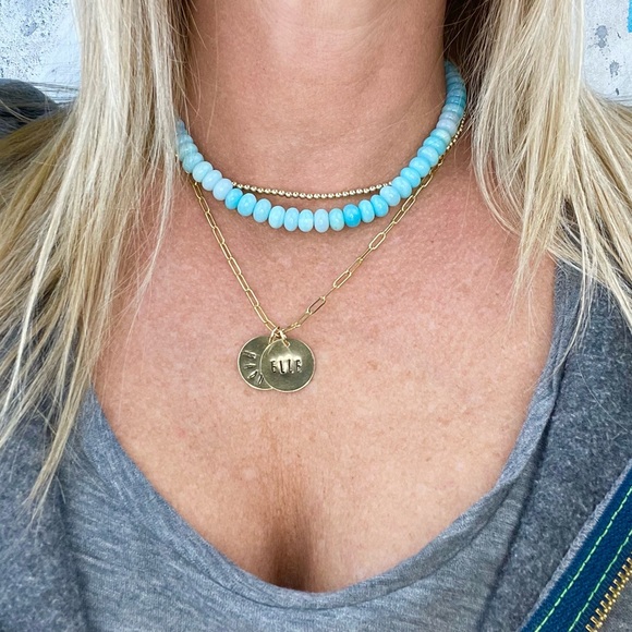 NWT Necklaces Handmade Opal Color Gemstones sold individually!! - Picture 4 of 13